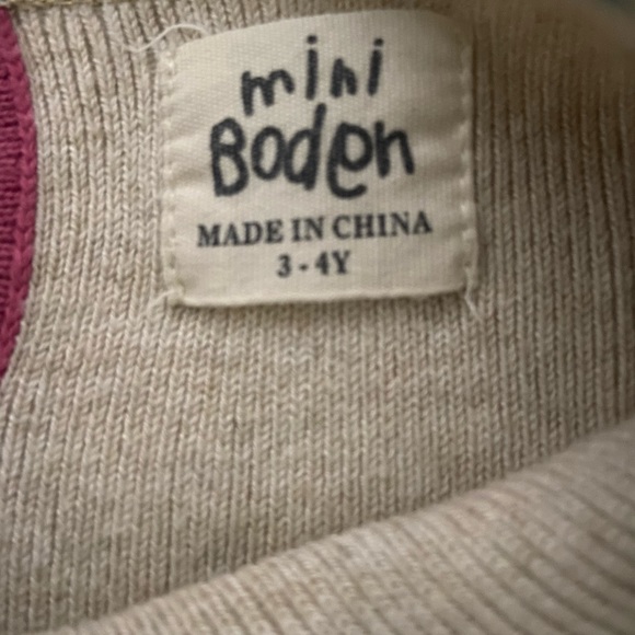 Beautiful Mini Boden long sleeve dress size 3-4Y - Picture 2 of 5
